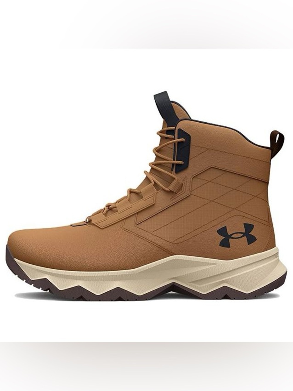 Under Armour Men's Stellar G2 6 Boots- Tan Tactical Hiking Boots- Size 8.5 NWT